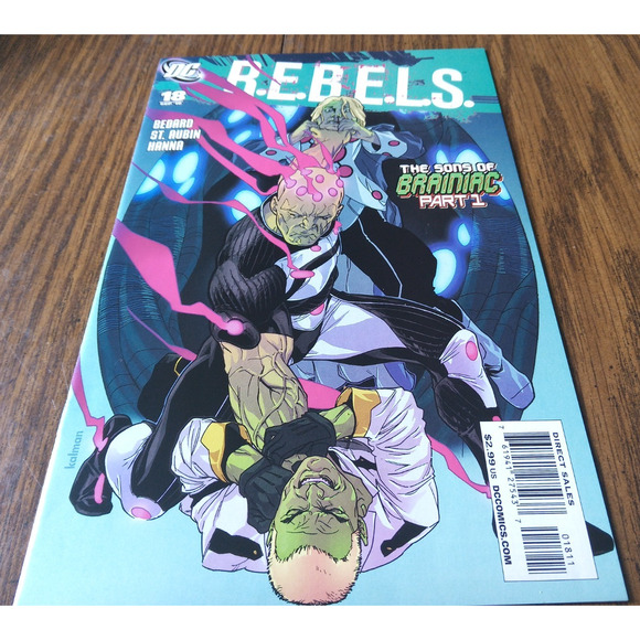 R.E.B.E.L.S #18 (September 2010 DC Comics) - Picture 1 of 3